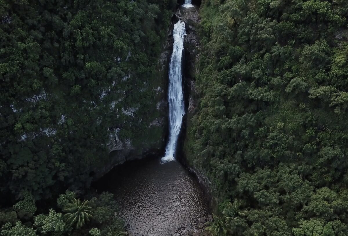 Halawa Valley Waterfall